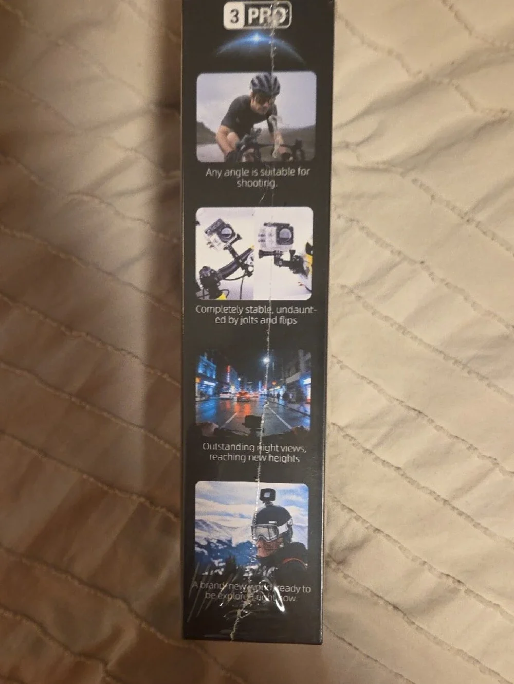 Nortech 3 Pro 4K Action Camera - Black/Clear